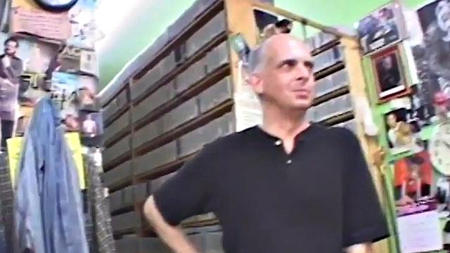 Busty slut goes down