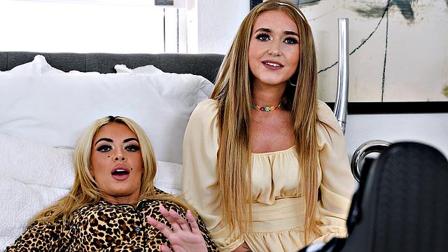 сочные бабы кусают губы, держат стоны во время жёсткого траха