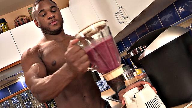 BTS Solo Jerk With Hunk Adam - Maskurbate