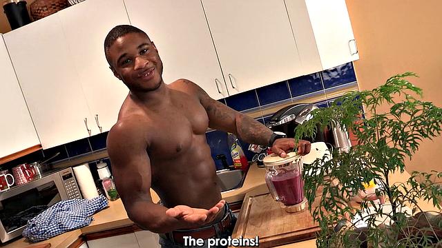 BTS Solo Jerk With Hunk Adam - Maskurbate