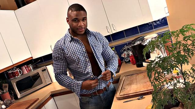 BTS Solo Jerk With Hunk Adam - Maskurbate