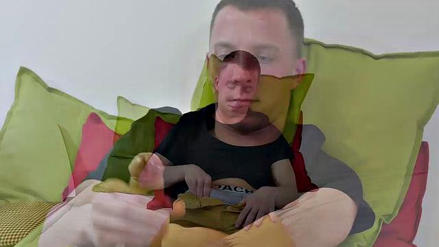 Twink Andrew Foot Jerk Off