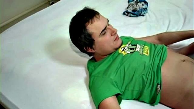 Hot Brunette Banged In the Bed