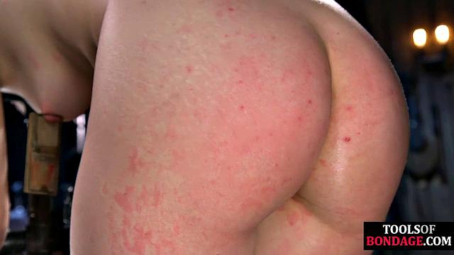 Mouthgagged petite babe gets humiliated