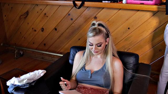 Curvy Blonde Blake Blossom Sexy Interview