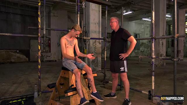 Jacob Daniels & Sebastian Kane Work on Twink Boy Jacob - Part 1