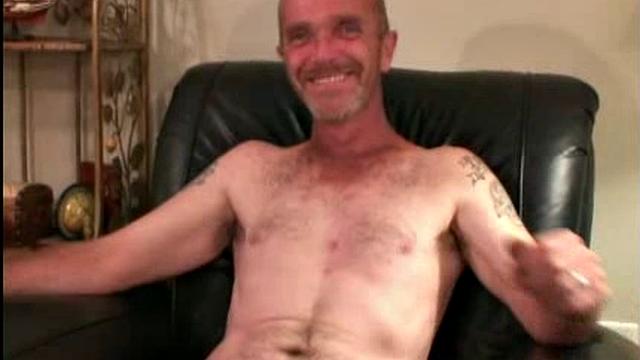 If you enjoy watching a real man jack off, this is a good one for you. He's a 48 year old, 5' 10", and 175 pounds Ex-Marine.