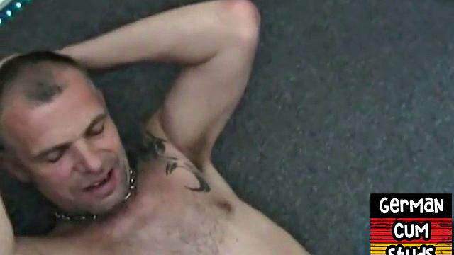 Real German bottom fisted after anal 3some