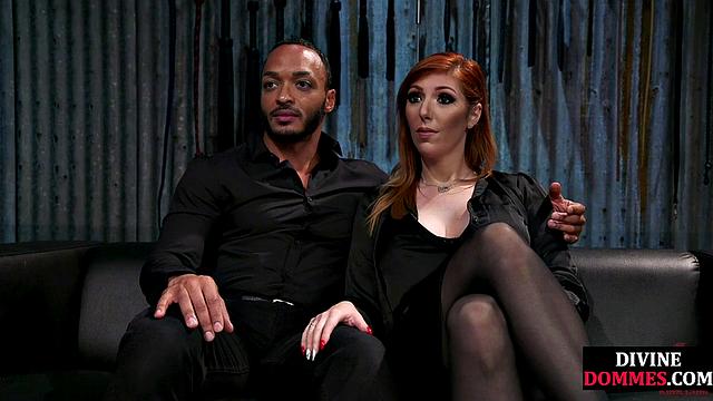 BDSM CFNM strapon MILF domina smothers her sub face