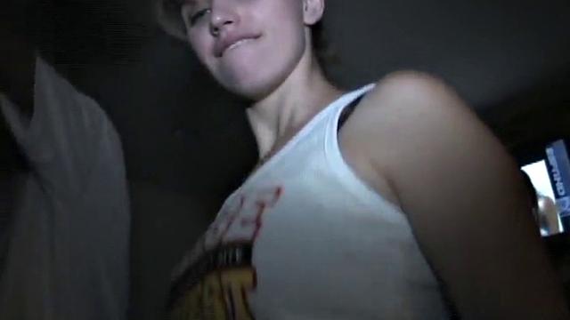 College Fuck Fest Hardcore Blowjob at a Party