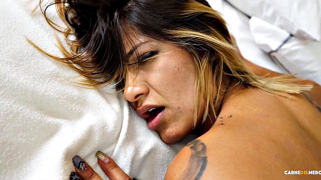 MAMACITAZ - #Camila Santos - Awesome Threeway Sex With A Busty Latina MILF