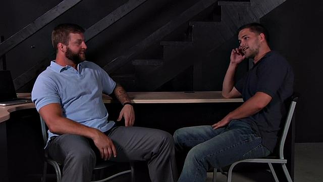 Anal loving jock gets fucked by tattooed BF in ass