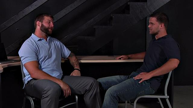 Anal loving jock gets fucked by tattooed BF in ass