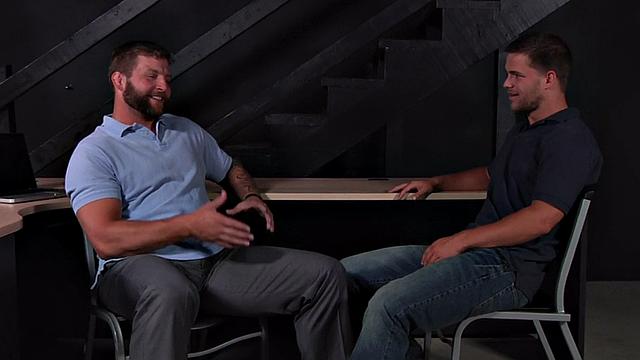 Anal loving jock gets fucked by tattooed BF in ass