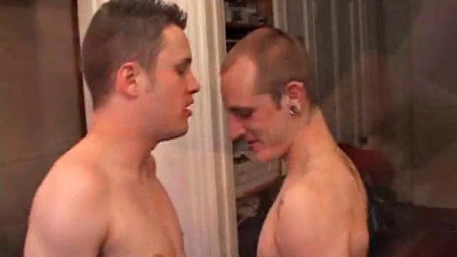 Camden is totally into Torque and the two are quickly naked and sucking in a 69. Torque's tongue finds its way to Camden's sweet asshole, and he rims it like a lollipop.