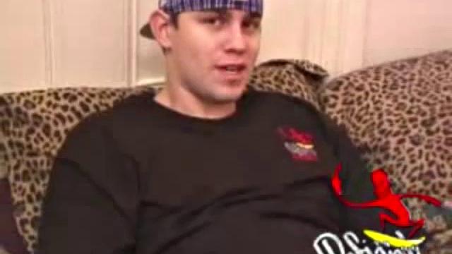 While he watches a porn video, young Bobby Drake strokes his cock hard, and then pulls out a rubber dildo and works his ass. It isn't long before he blows a wad of fresh warm cum onto his face.