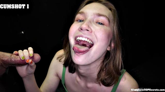 Brace yourself, Claire, deepthroating is hard!