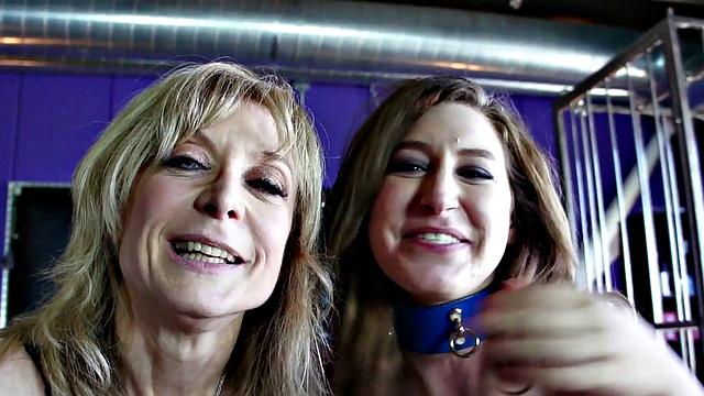 Blonde MILF Nina Hartley in her Interview