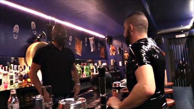 Orgy between guys. - Base Bar Bangers (part 1)