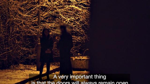 Blindfolded babe fucked by total stranger in van