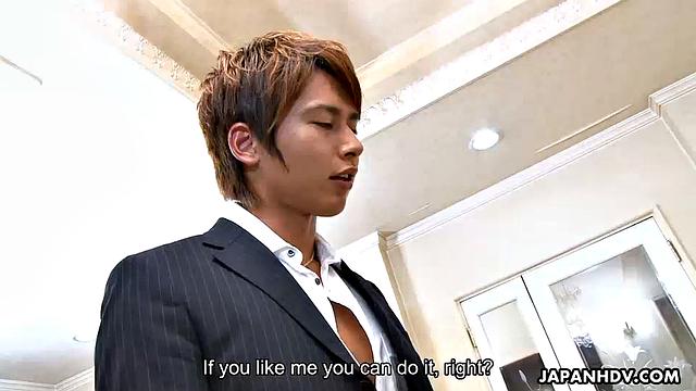 Japanese babe is ready for some hot sex