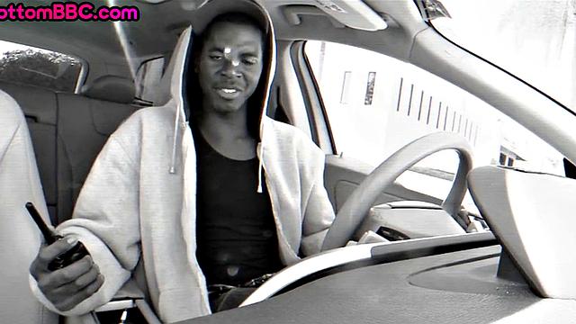 Rough anal session given to black thug