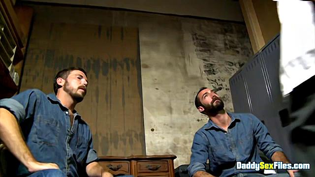 Sharing Cocks In The Storeroom - Stephen Harte, Franco Scott & Andrew Justice