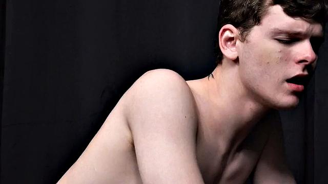 Rimming stud breeding twink in black jockstrap