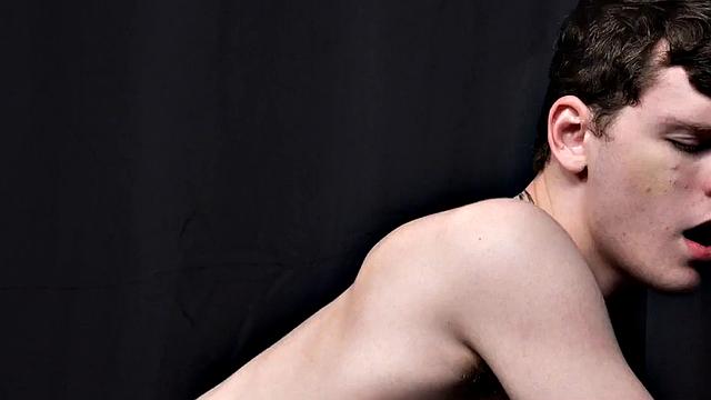 Rimming stud breeding twink in black jockstrap