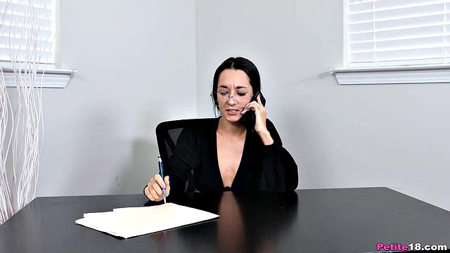 Boss Impaled by Monster Cock - Freya Von Doom