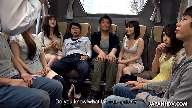 Hikaru Ayami, Mitsuka Koizumi, Mitsuki and Chiharu fucked in touristic tour