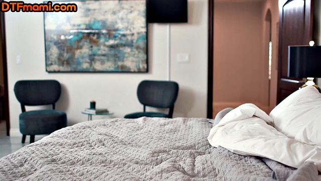 Cockhungry busty stepmom with stud