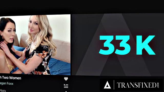 TRANSFIXED - Babe Jesse Pony Gets CREAMPIED By Haven Rose During 3-Way With Their Boyfriend