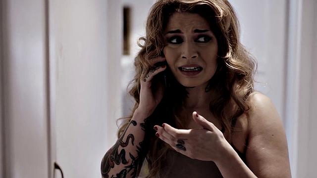 Lusty wild stepmom loves fucking on BWC after sex