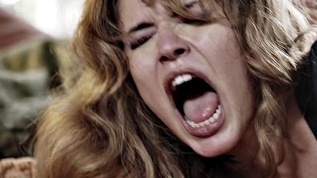 Lusty wild stepmom loves fucking on BWC after sex