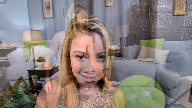 Flexible Texan shows off yoga moves and then fingers her tight slit.