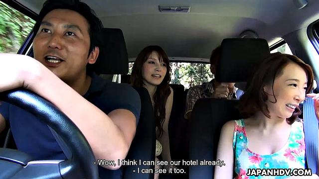 Sakura Aoi and Aya Kisaki go camping with their husbands