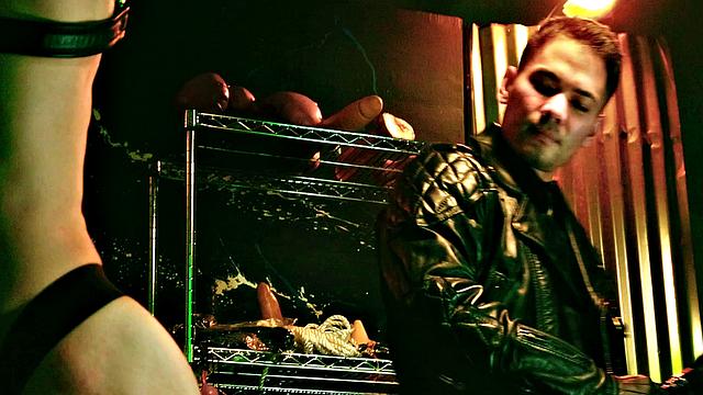 FistingInferno - Colton Reece Raw Dogs Restrained Sub