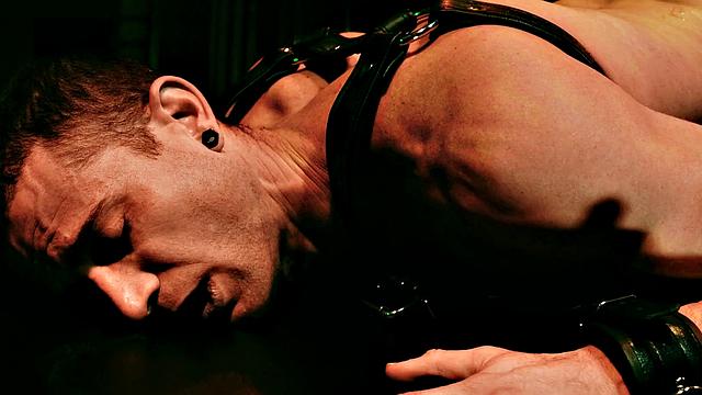 FistingInferno - Colton Reece Raw Dogs Restrained Sub