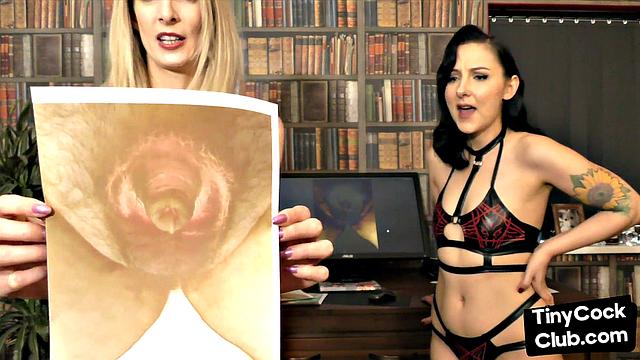 Sexy perverted nympho feminas talk dirty about dicks