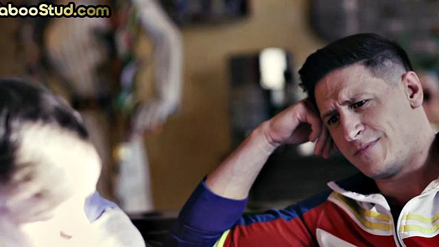 Kinky stepbrother barebacked in bedroom anal