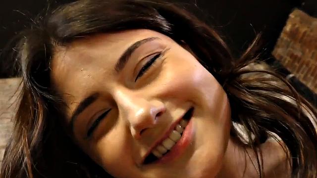 Cockwanking 21yo slut jerks POV dick while talking nasty