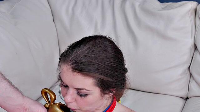 Ass-fucked submissive babe Anastasia Rose