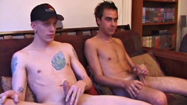 Shane returns for another scene with Vincenzo who can't wait to get naked and play.