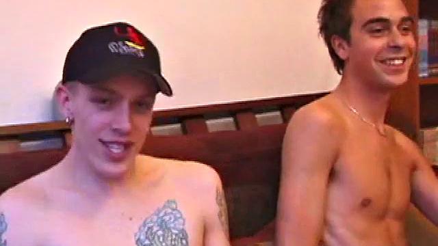 Shane returns for another scene with Vincenzo who can't wait to get naked and play.