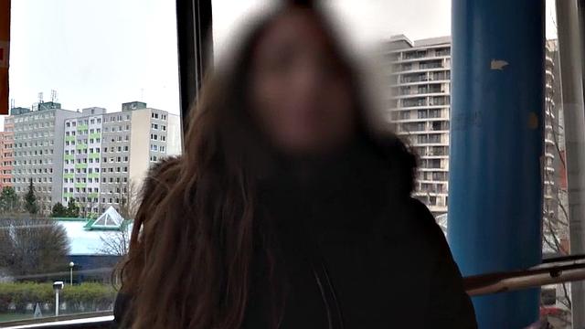 Fake priest POV fucking nympho picked up in van