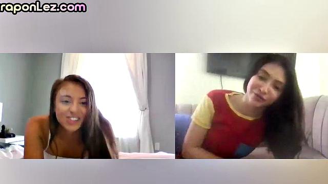 Webcam lesbian bitches masturbate with sex toys