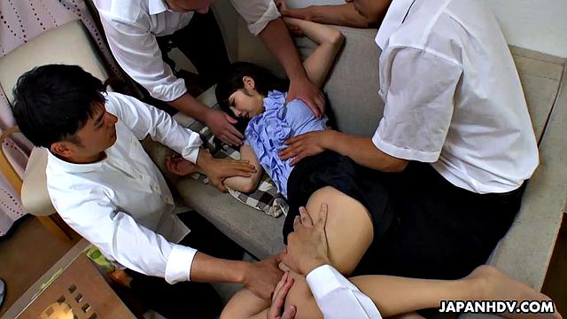 Hot teacher Rei Mizuna hooks up with her students