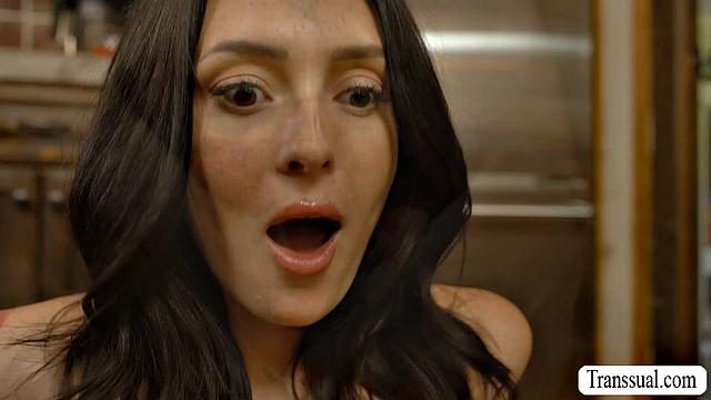 Bride to be fucked by TS guests