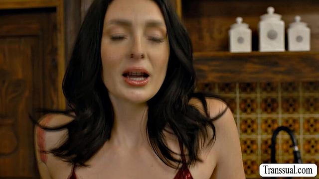 Bride to be fucked by TS guests